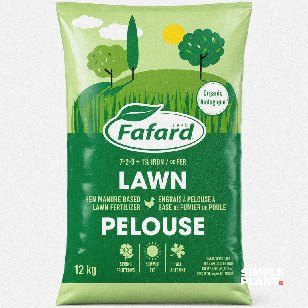 Engrais pelouse bio Fafard (7-2-3)