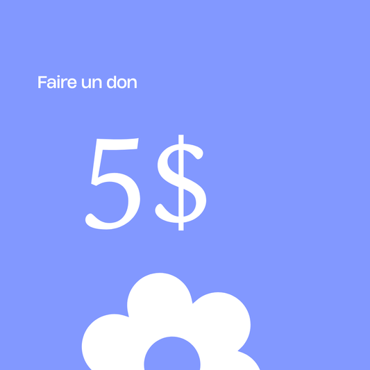 Don de 5 $