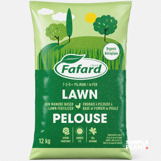 Engrais pelouse bio Fafard (7-2-3)